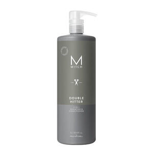 Paul Mitchell MITCH Double Hitter 2-in-1 Shampoo & Conditioner 33.8 oz / 1 Liter